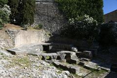 Nîmes Castellum Aquae ancient Roman water distribution structure