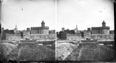 Le Castillet in Perpignan, historical photograph