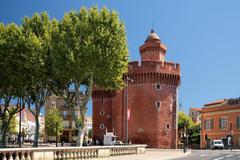 Le Castillet in Perpignan, France