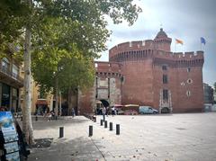 Le Castillet in Perpignan, France