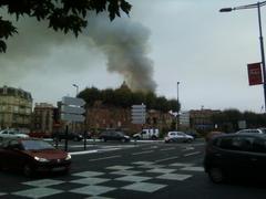 Pharmacy fire in Perpignan 2008