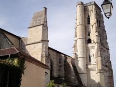 historic church in Lectoure, France