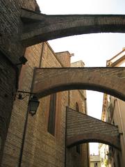 Perpignan Cathedral buttresses