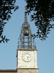 Bell tower of the Saint John Cathedral in Perpignan