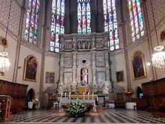 Major altar of the Cathedral of Perpignan