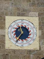 Historic building with a clock tower in France