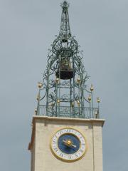 Bell tower of St Jean Baptiste Cathedral in Perpignan