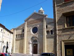 Fano Cathedral main facade