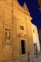 Night view of Gallipoli Cathedral