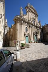 Monopoli Cathedral panoramic view