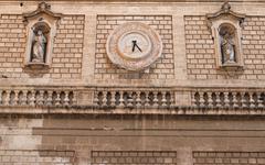 Basilica concattedrale di Maria Santissima della Madia clock tower in Monopoli