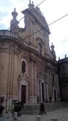 Main entrance of Basilica Cattedrale Monopoli