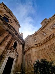 Facade of Basilica Concattedrale di Maria Santissima della Madia in Monopoli