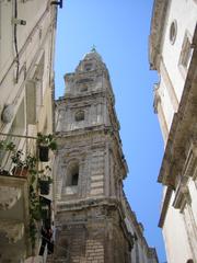 Bell tower of the Cathedral of Monopoli, Italy