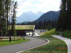 Surroundings of the Cave and Basin National Historic Site of Canada