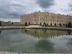 Château de Versailles from its Gardens in Versailles, France