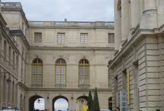 Archway on the Château de Versailles leading to the Gardens