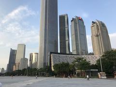 Guangzhou Library viewed from Huacheng Square