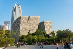 Huacheng Square, Guangzhou panoramic view