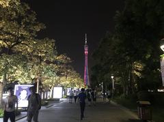 Night view of Huacheng Square and Canton Tower in Guangzhou