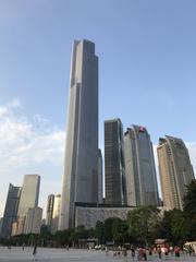 CTF Finance Centre viewed from Huacheng Square