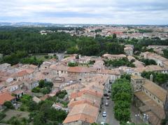 Panoramic view of Carcassonne, France