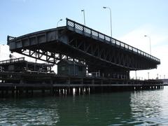 Glebe Island Bridge in New South Wales on a clear day