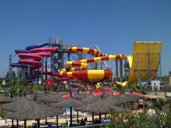 Agua Mágica water park in Isla Mágica, Seville