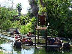 Los Bucaneros ride at Isla Mágica theme park