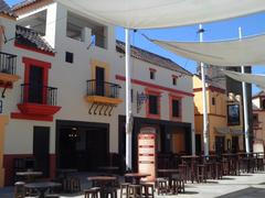 Restaurants at Isla Mágica theme park in Seville