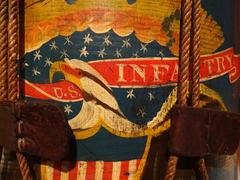 Detail of Civil War-Era Union Army Drum