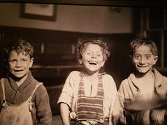 children in poor neighborhoods of Chicago, circa 1900