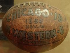 1896 Football team at Chicago History Museum