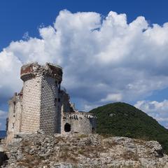 La Torre dei Diamanti of Castel Gavone, an Italian cultural heritage monument