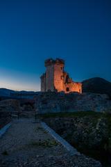 Castel Gavone at dusk