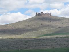 Remote view of Castle of Almonacid