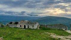 Akropolis at Kalaja district, Berat, Albania