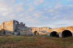 ruins of a fortress in Berat, Albania