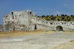 a monument in Berat, Albania