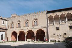 Malatesta Court façade from the early 15th century