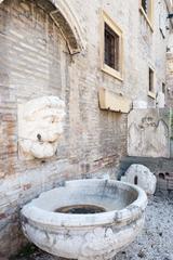 Corte Malatestiana monument in Fano, Italy