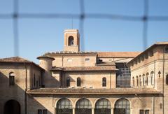 Corte Malatestiana monument in Fano, Italy