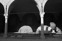 Corte Malatestiana monument in Fano, Italy