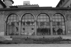 Corte Malatestiana monument in Fano, Italy