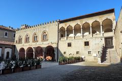 Corte Malatestiana monument in Fano, Italy