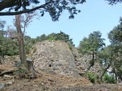 Exterior view of Hyères Castle tower