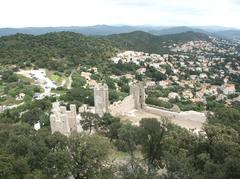 Northern section of the medieval first enclosure wall of Hyères