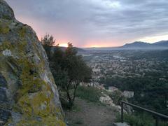 panoramic view of Hyères, France