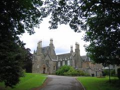 Lauriston Castle Edinburgh south-east approach