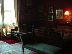 Mrs Reid's bedroom at Lauriston Castle